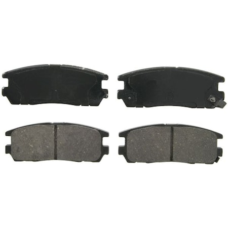 Wagner Brakes Ceramic Disc Pad Set, Zd580A ZD580A